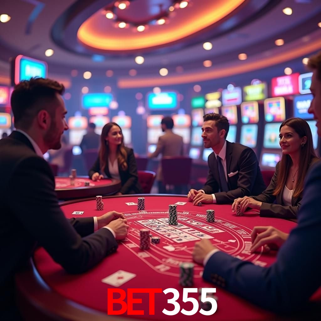 A Experiência Imersiva dos Cassinos Ao Vivo no bet355